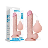 LoveToy Squirt Extreme Dildo 23 cm - Nude