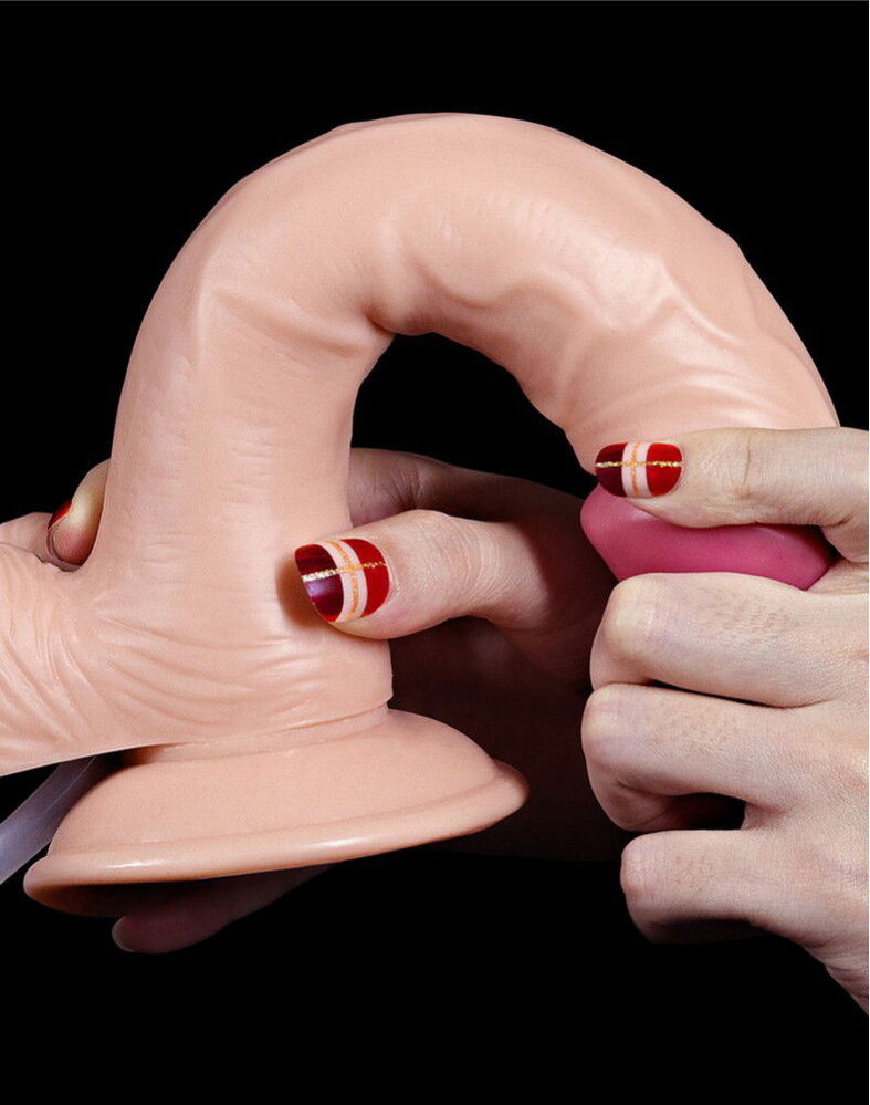 LoveToy Squirt Extreme Dildo - Realistischer Dildo 23 cm Ø 4,4 cm