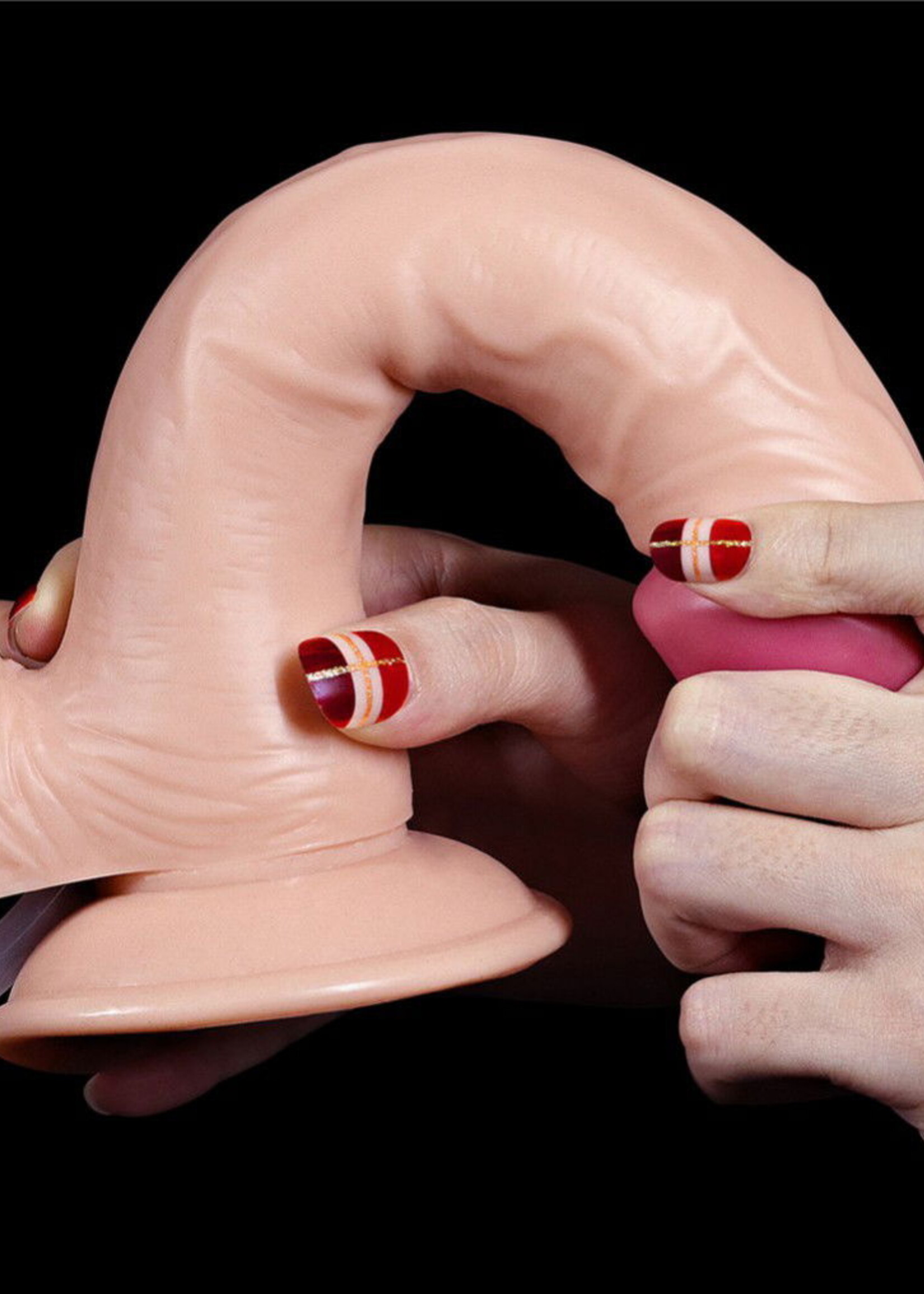 LoveToy Squirt Extreme Dildo - Realistischer Dildo 23 cm Ø 4,4 cm