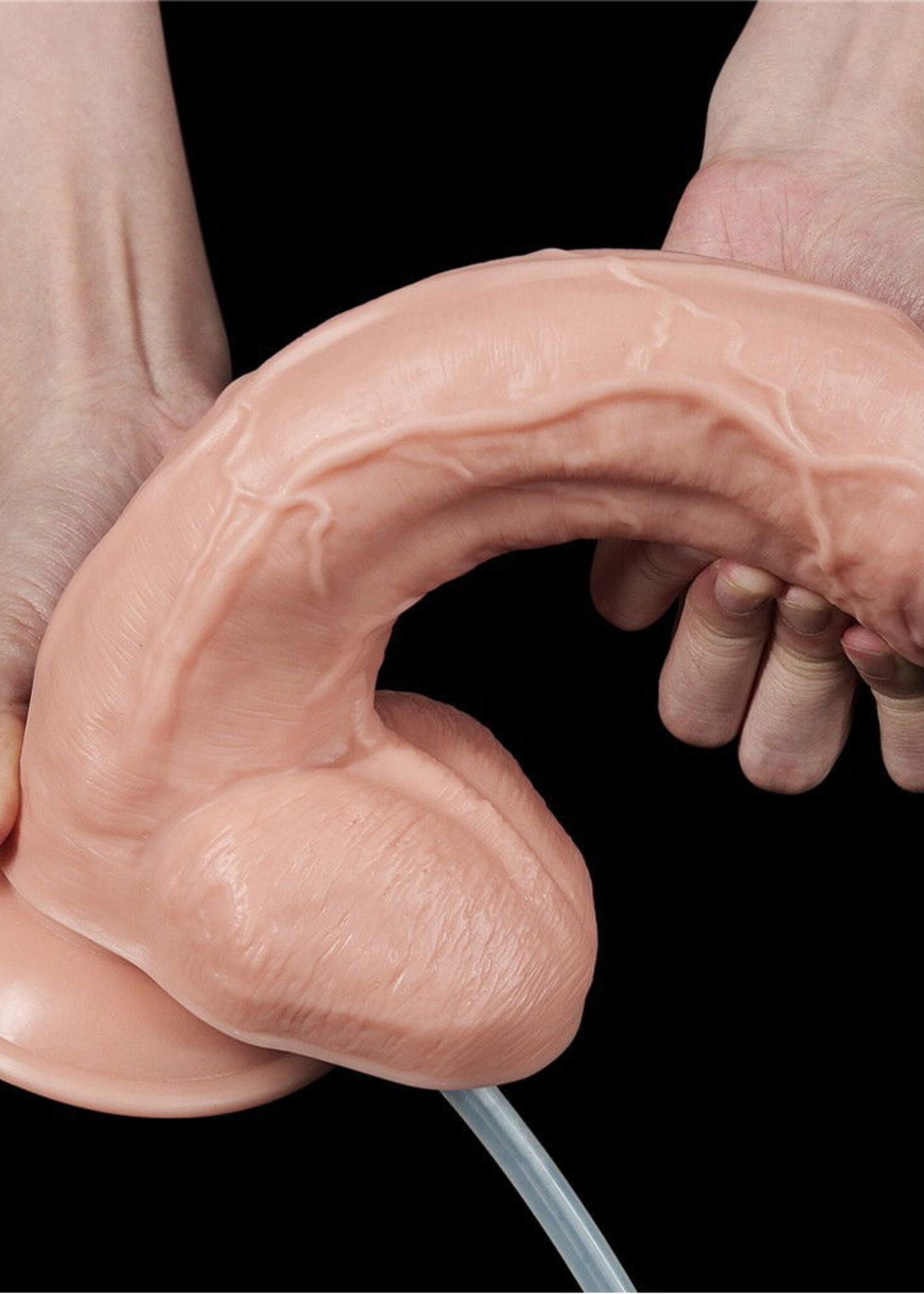 LoveToy Squirt Extreme Dildo - Realistischer Dildo 25,4 cm Ø 4,8 cm
