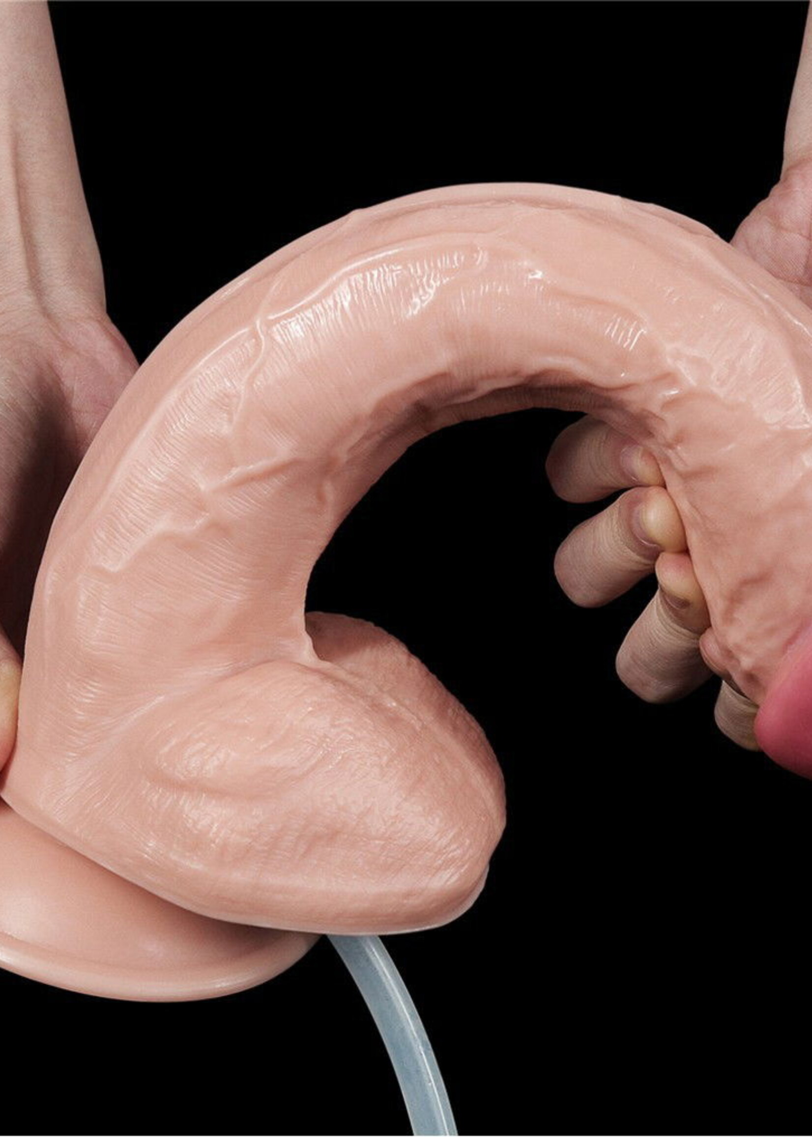 LoveToy Squirt Extreme Dildo - Realistischer Dildo 28 cm Ø 4,8 cm