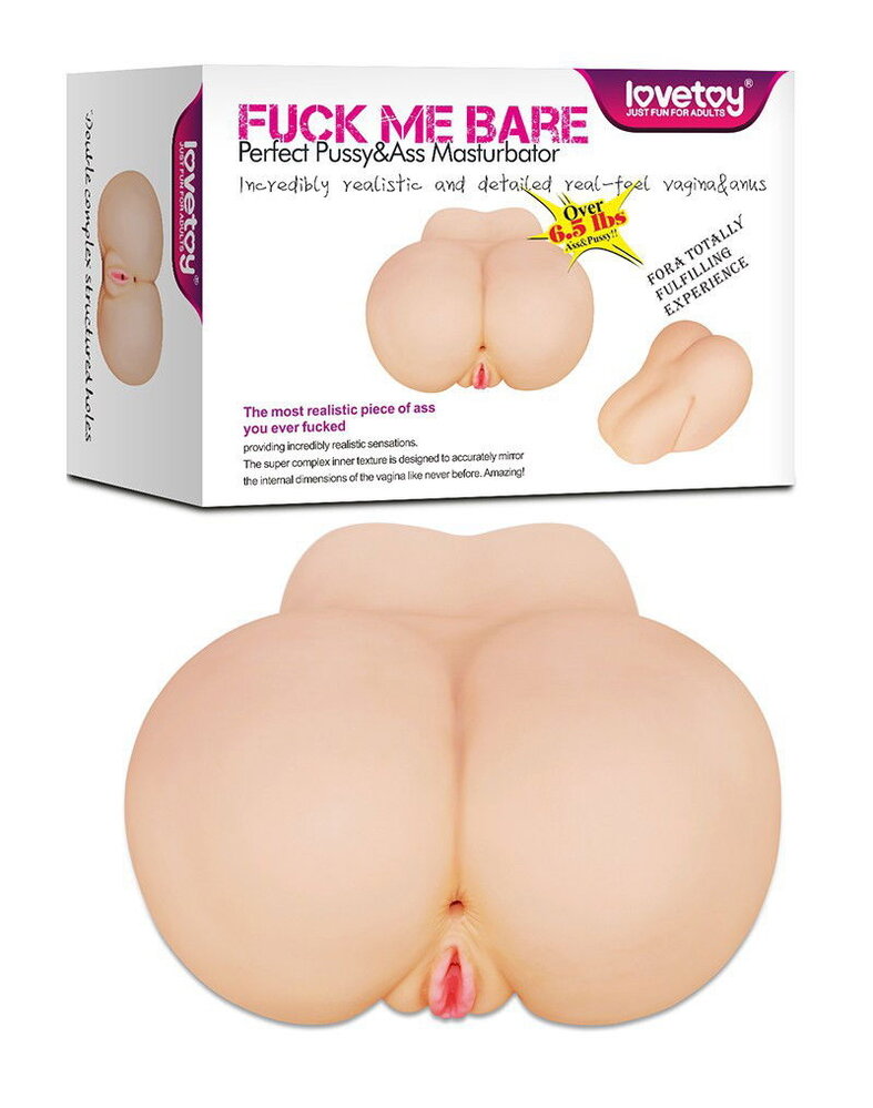 LoveToy LoveToy - F*ck Me Bare Perfect Pussy & Ass Masturbator LoveToy LoveToy - F*ck Me Bare Perfect Pussy & Ass Masturbator