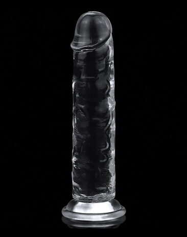 LoveToy Flawless Clear Dildo - Realistischer Dildo 18 cm Ø 3,5 cm