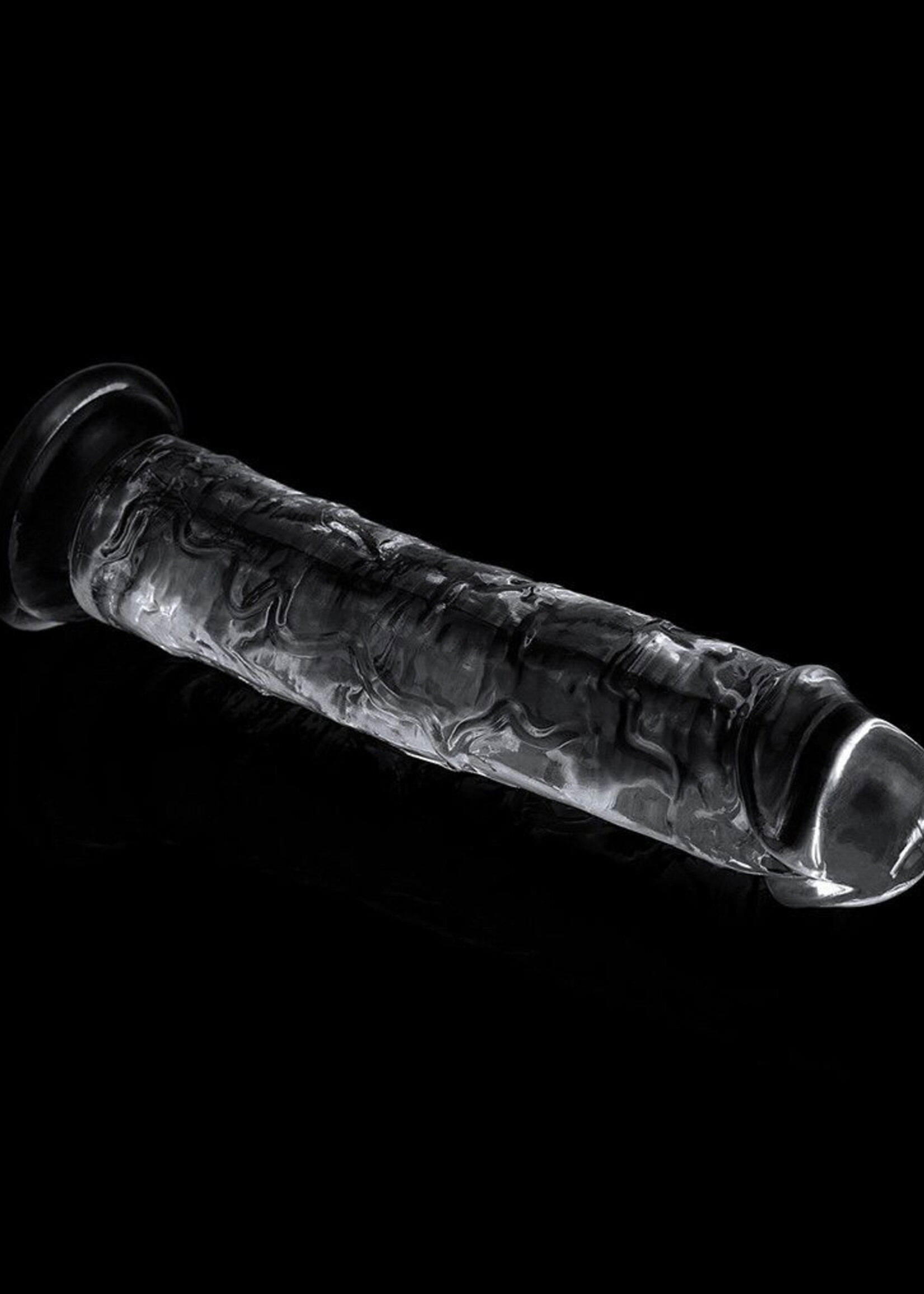 LoveToy Flawless Clear Dildo - Realistischer Dildo 18 cm Ø 3,5 cm