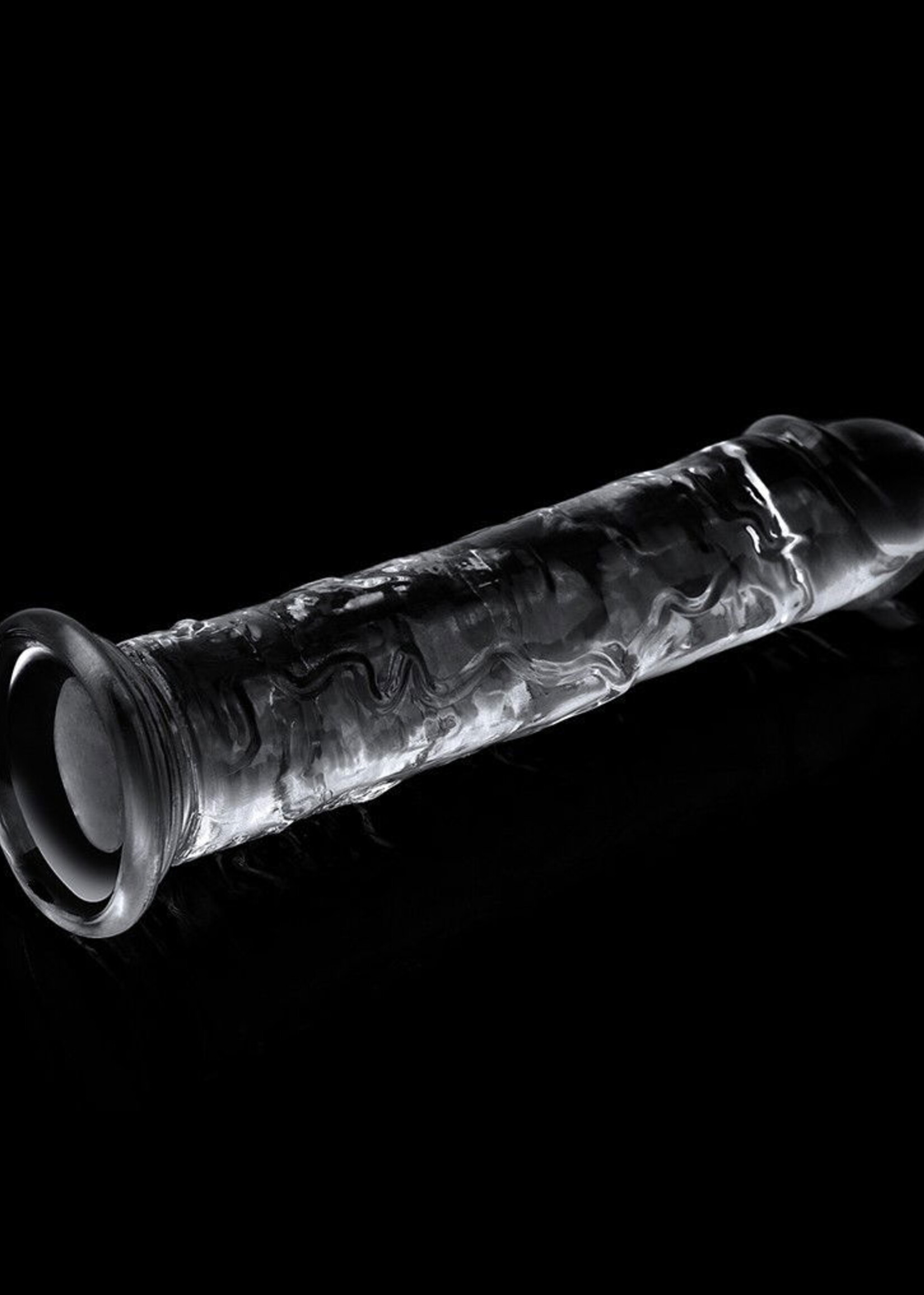 LoveToy Flawless Clear Dildo - Realistischer Dildo 18 cm Ø 3,5 cm