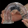 LoveToy LoveToy - Gode transparent impeccable 7"/ 18 cm - Transparent LoveToy LoveToy - Gode transparent impeccable 7"/ 18 cm - Transparent