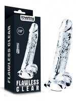 LoveToy Gode transparent impeccable 19 cm
