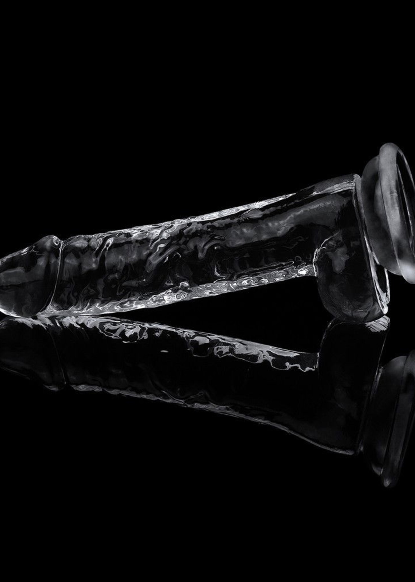 LoveToy Flawless Clear Dildo - Realistischer Dildo 19 cm Ø 3,5 cm