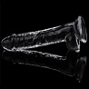 LoveToy Flawless Clear Dildo - Realistischer Dildo 19 cm Ø 3,5 cm