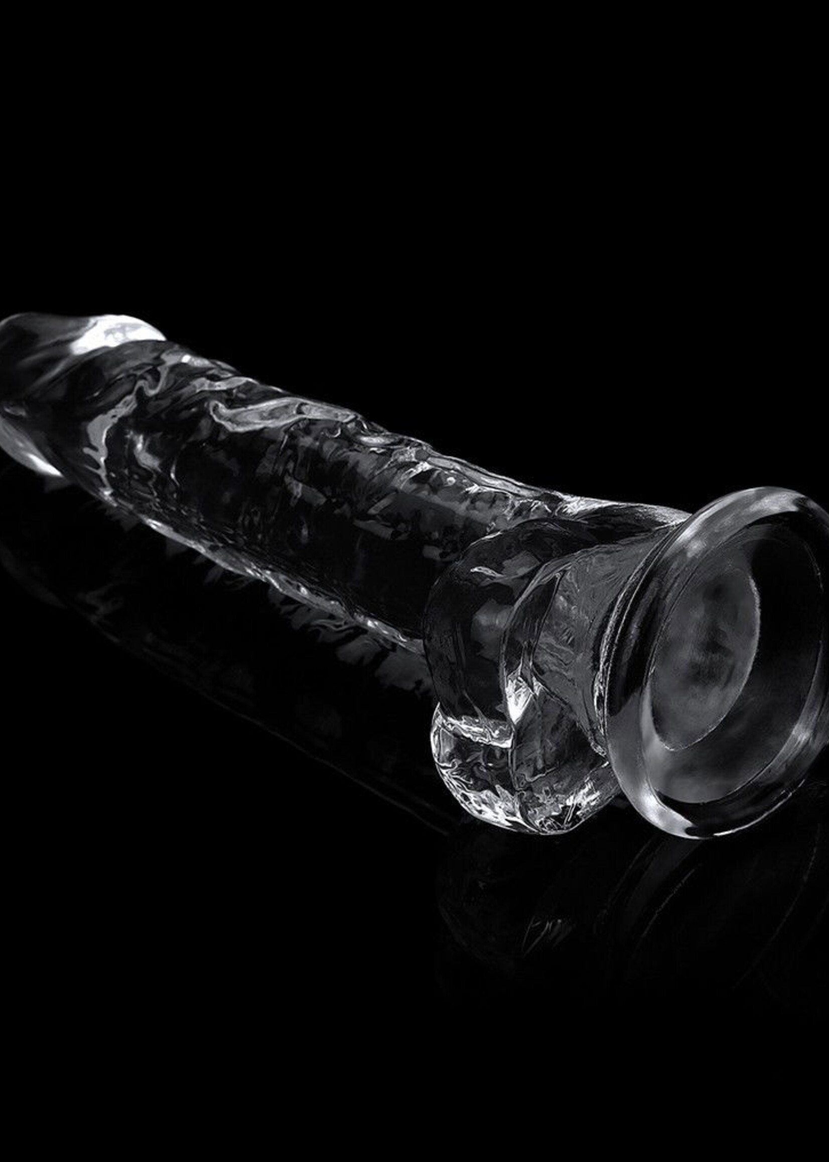LoveToy Flawless Clear Dildo - Realistischer Dildo 19 cm Ø 3,5 cm
