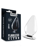 LoveToy Plug anal transparent impeccable 12 cm