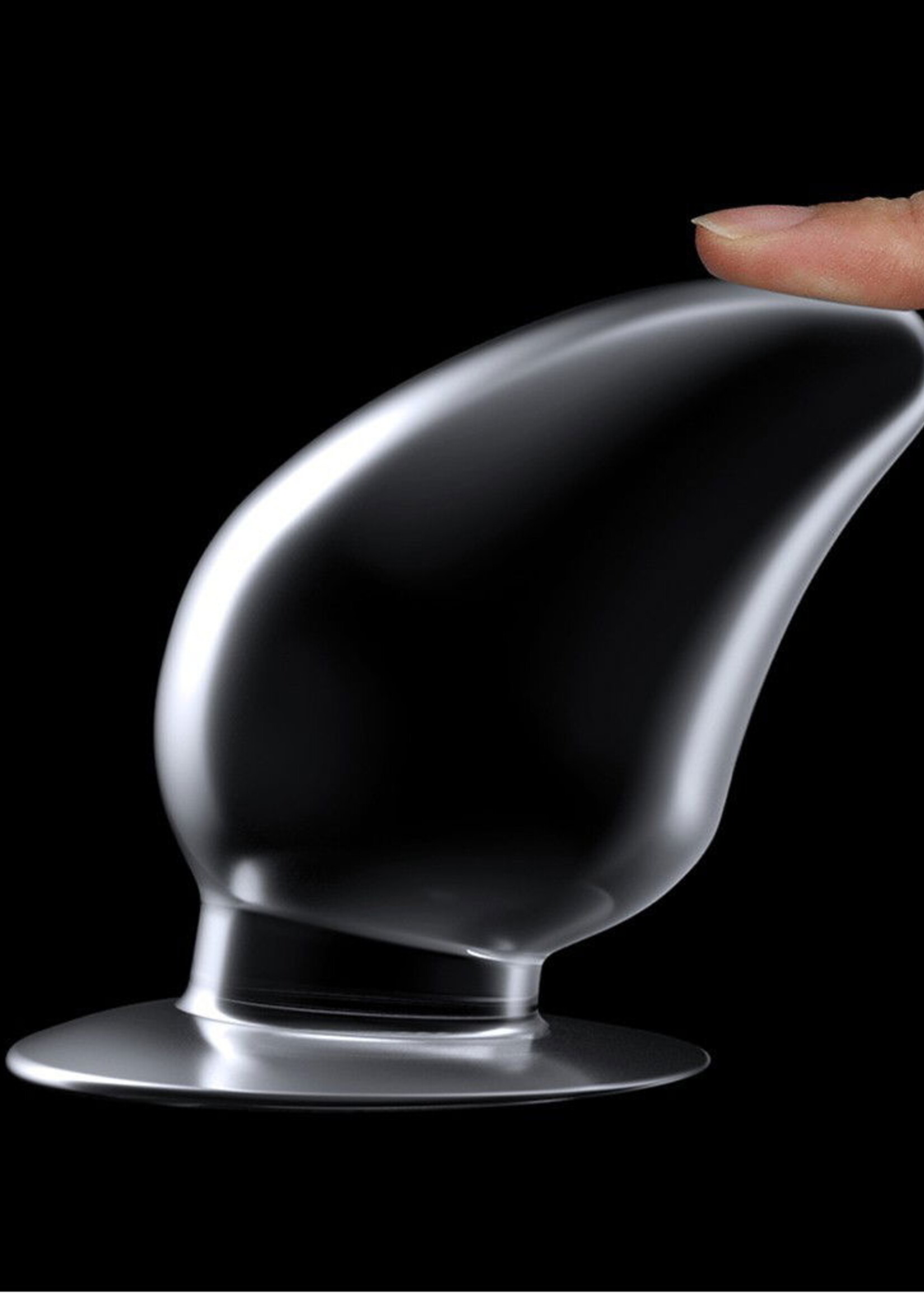 LoveToy Analplug - Transparent 11,5 cm Ø 6 cm