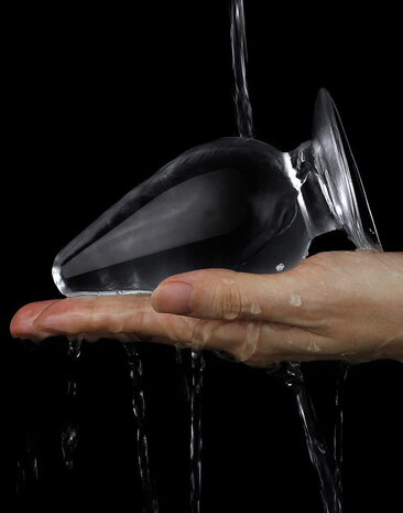 LoveToy Analplug - Transparent 11,5 cm Ø 6 cm