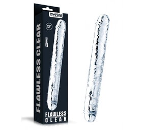 LoveToy Flawless Clear Double Dildo 30 cm LoveToy Flawless Clear Double Dildo 30 cm