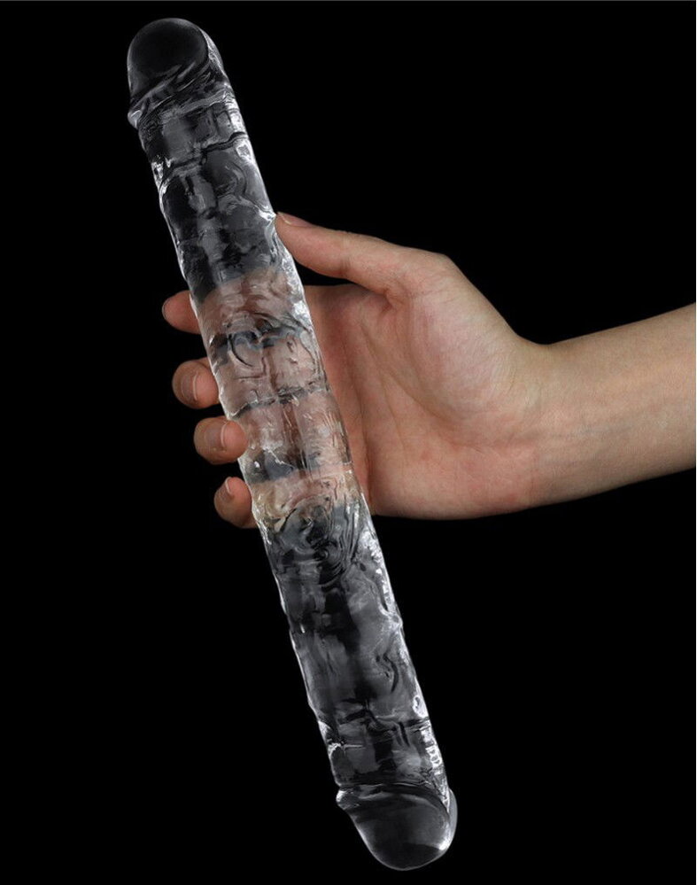 LoveToy Flawless Clear Doppeldildo - 30 cm Ø 3,5 cm