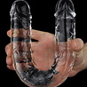 LoveToy Gode double transparent impeccable 30 cm LoveToy Gode double transparent impeccable 30 cm