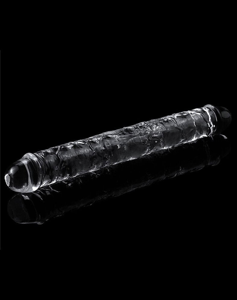 LoveToy Flawless Clear Doppeldildo - 30 cm Ø 3,5 cm