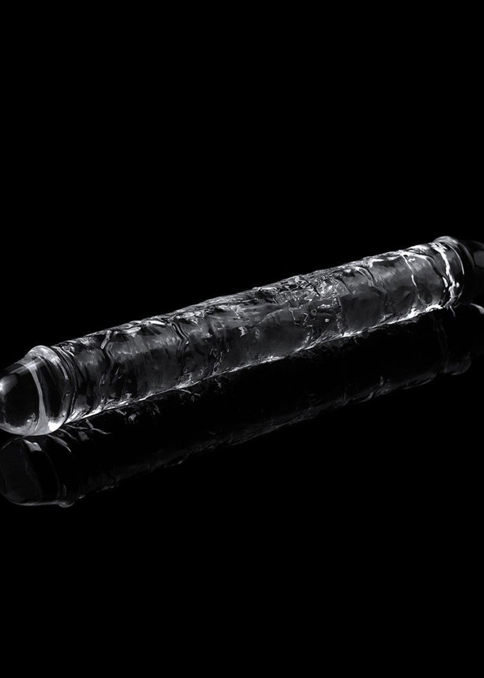LoveToy Gode double transparent impeccable 30 cm
