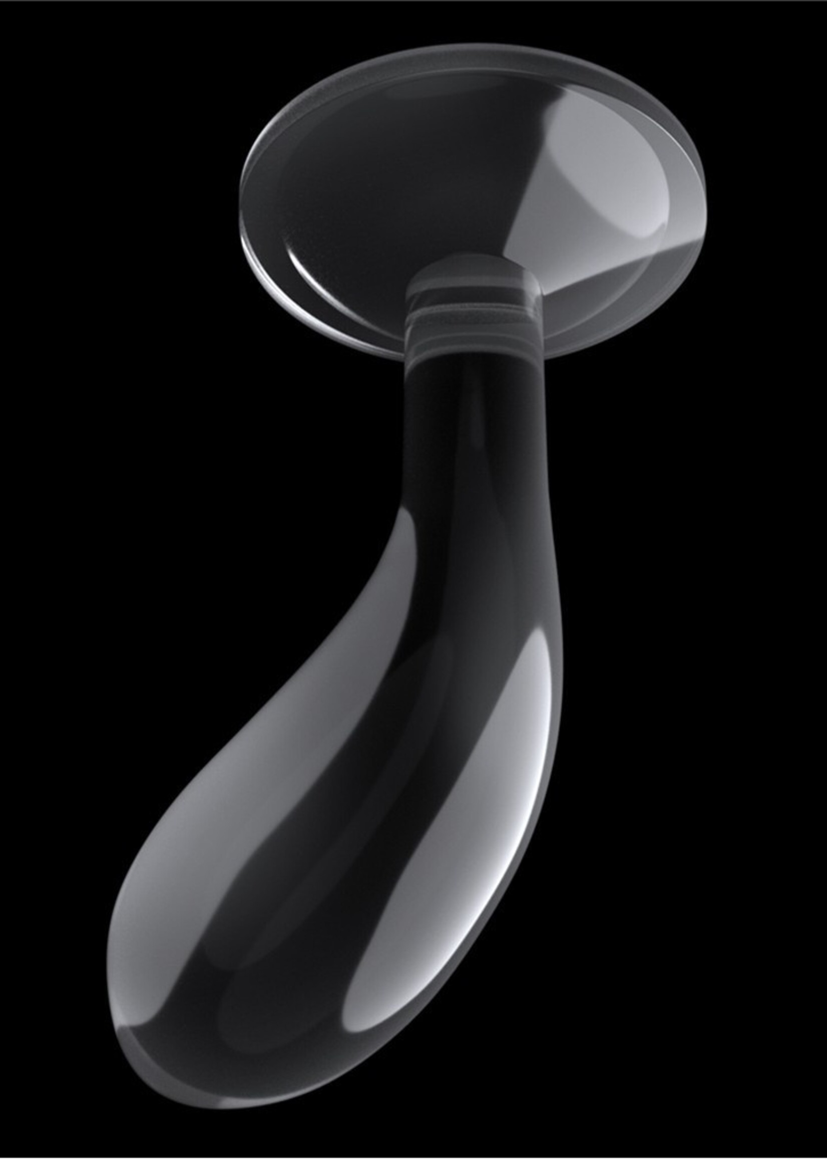 LoveToy Plug prostatique transparent sans défaut 15 cm - Transparent
