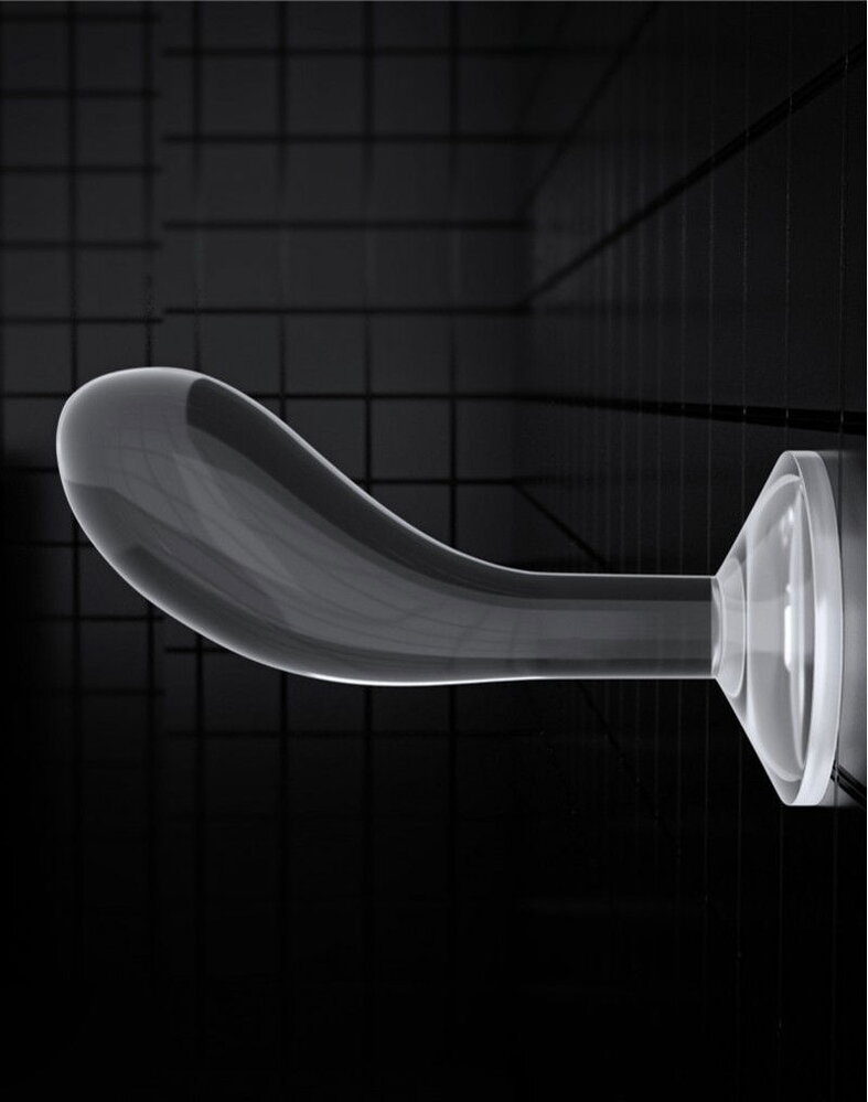 LoveToy Plug prostatique transparent sans défaut 15 cm - Transparent