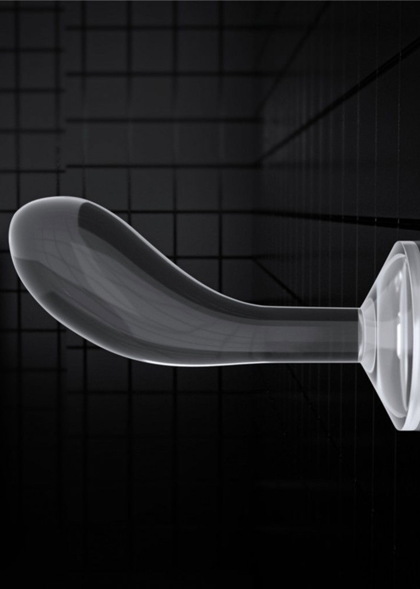 LoveToy Prostata-Plug - Transparent 15 cm Ø 4,3 cm