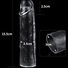 LoveToy Flawless Clear Penishülle - 2,5 cm Verlängerung
