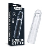 LoveToy Flawless Clear Penis Sleeve + 5 cm