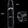 LoveToy Perfecte transparante penishuls - 5 cm verlenging
