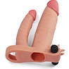 LoveToy Pleasure X Tender Penis Sleeve - Vibrerend +5 cm verlenging