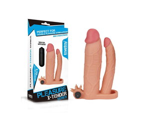 LoveToy Pleasure X Tender Penishülle + 7,5 cm LoveToy Pleasure X Tender Penishülle + 7,5 cm