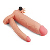 LoveToy Pleasure X Tender Penis Sleeve +7,5 cm - Vibrerende penisverlenging