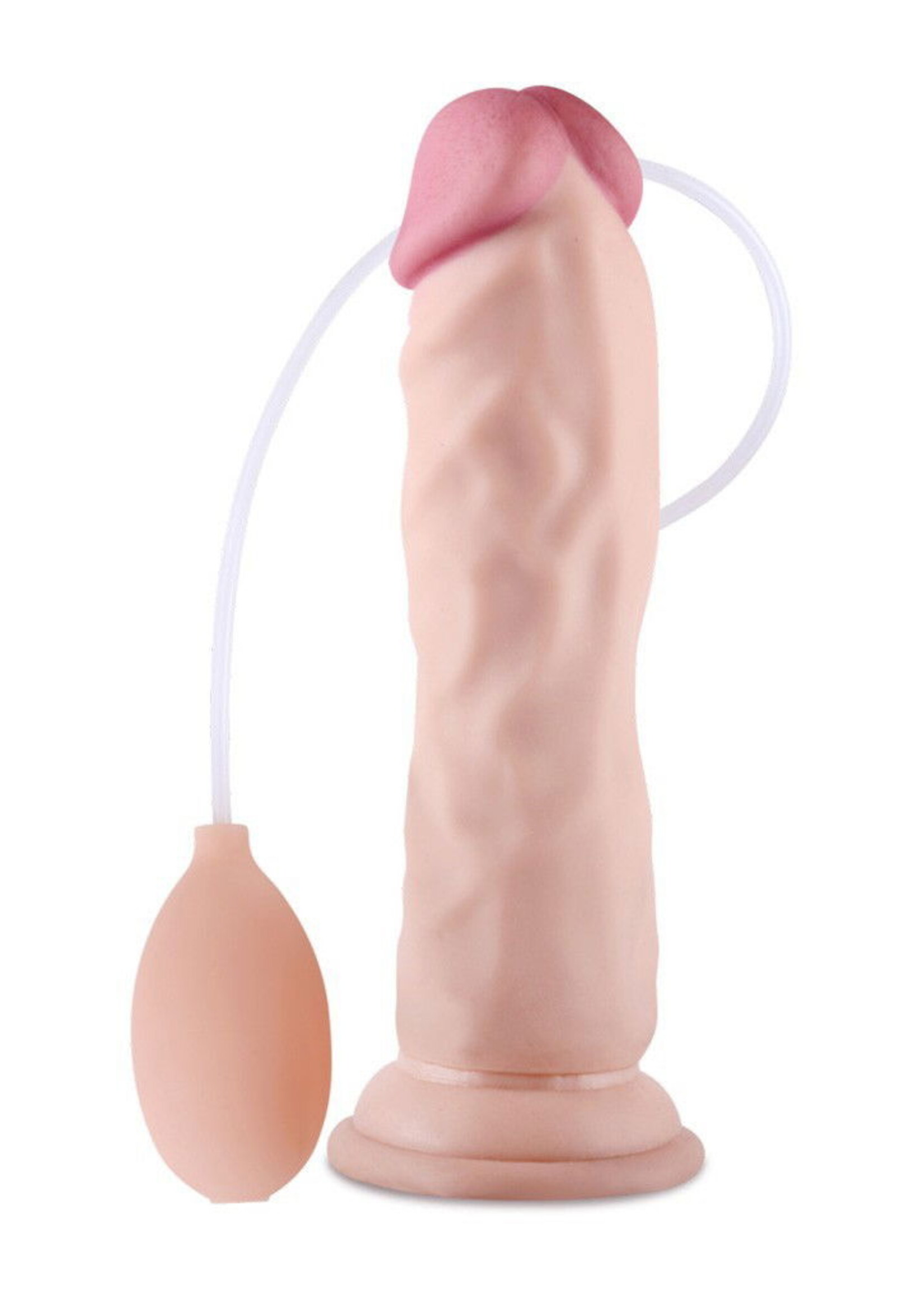 LoveToy Soft Ejaculation Dildo 21 cm - Realistic Squirting Dildo