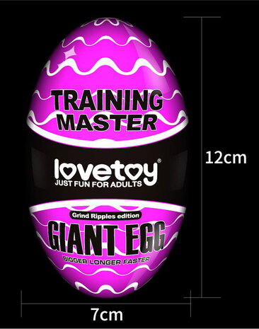 LoveToy Giant Egg - Masturbator