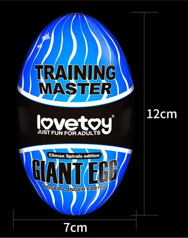 LoveToy LoveToy - Giant Egg - Masturbationsei LoveToy LoveToy - Giant Egg - Masturbationsei