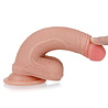 LoveToy Realistischer Dildo 18 cm - Nude - 18 cm Ø3,8 cm