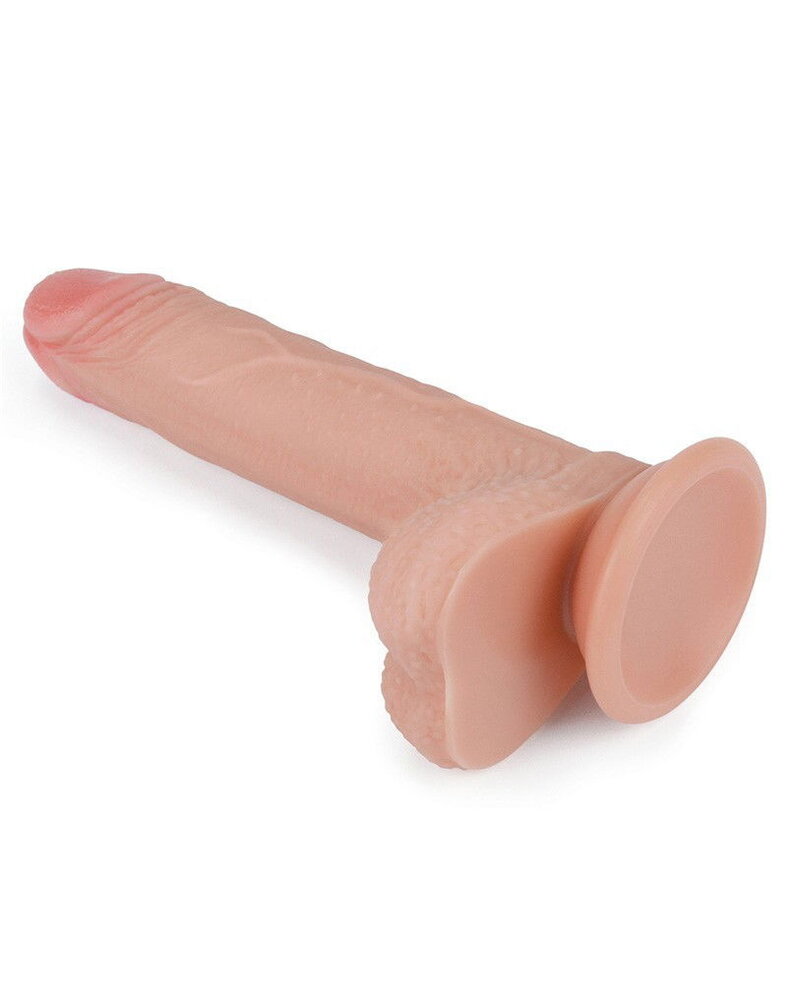 LoveToy Realistische dildo 18 cm - Naakt - 18 cm Ø3,8 cm