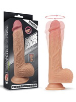 LoveToy Gode réaliste rotatif et chauffant 21 cm - Nude