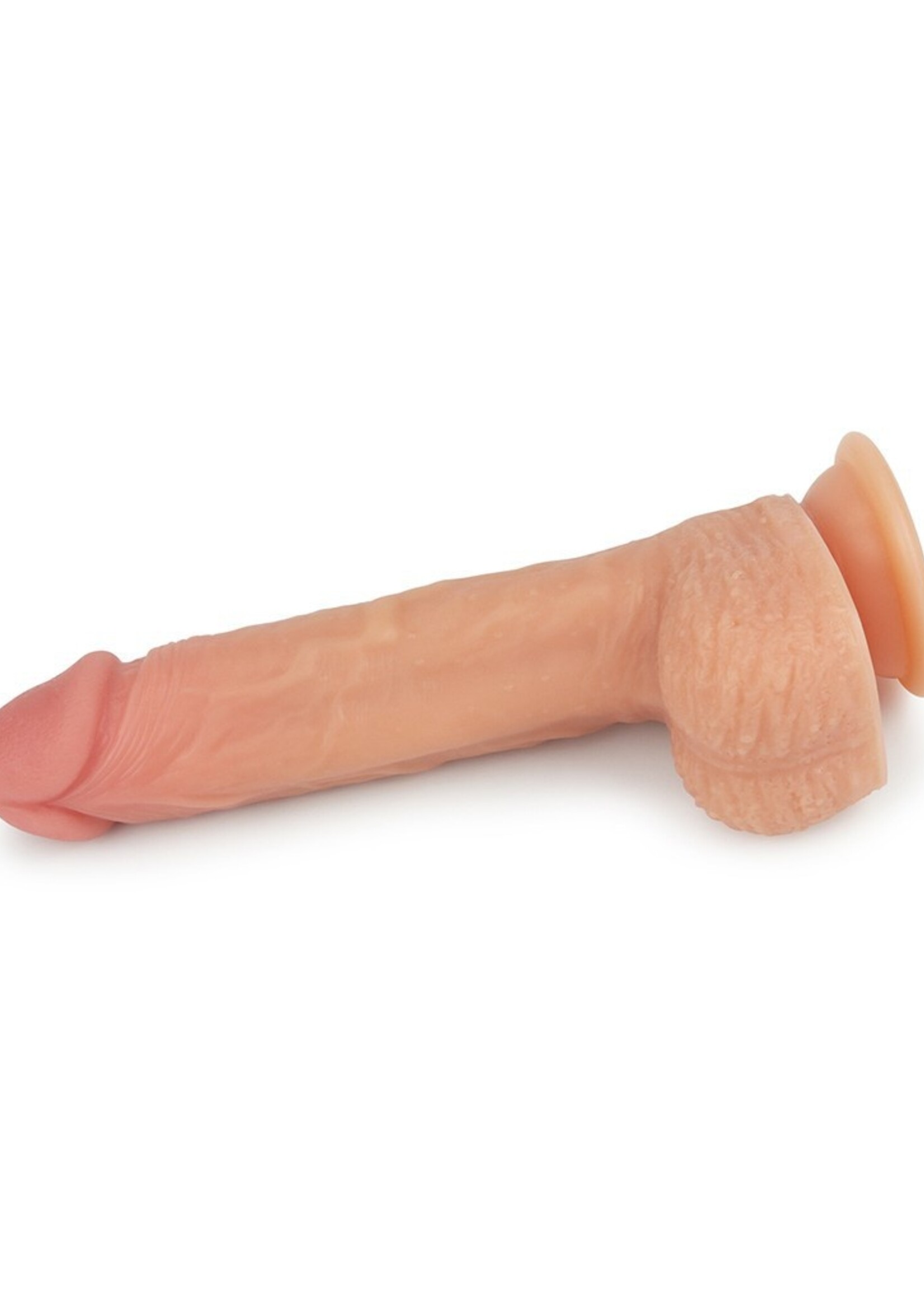 LoveToy Rotierender & Heizender Dildo - Realistischer Dildo 21,5 cm Ø4 cm + Wärmfunktion