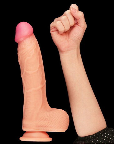 LoveToy LoveToy - Realistischer Dildo 25,4 cm - Hautfarben LoveToy LoveToy - Realistischer Dildo 25,4 cm - Hautfarben