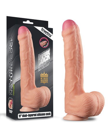 LoveToy Realistischer Dildo - Dildo 28 cm Ø5,3 cm