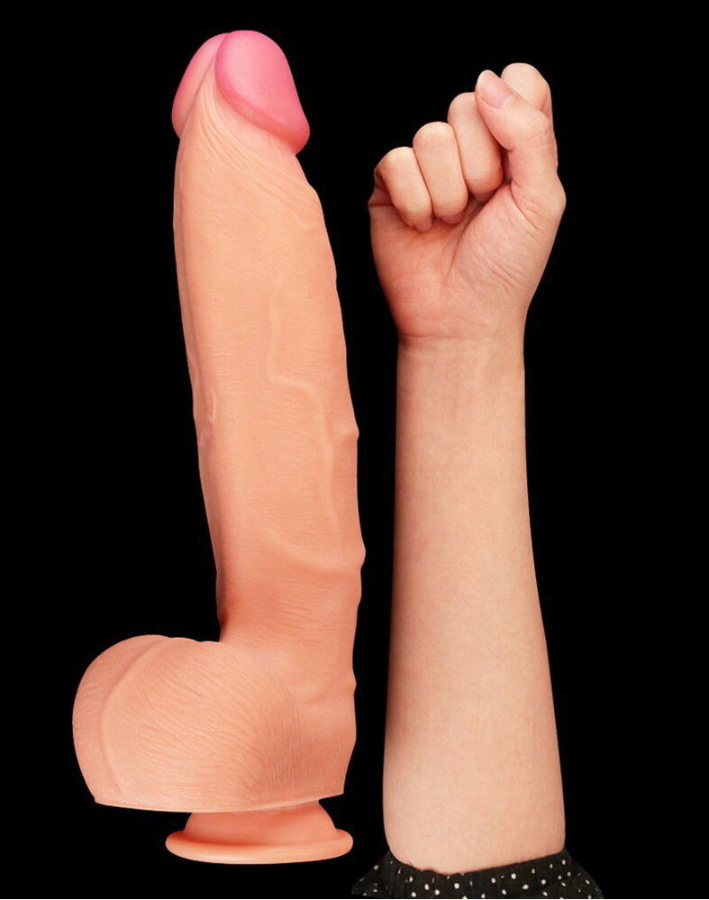 LoveToy Gode réaliste 30,5 cm - Nude