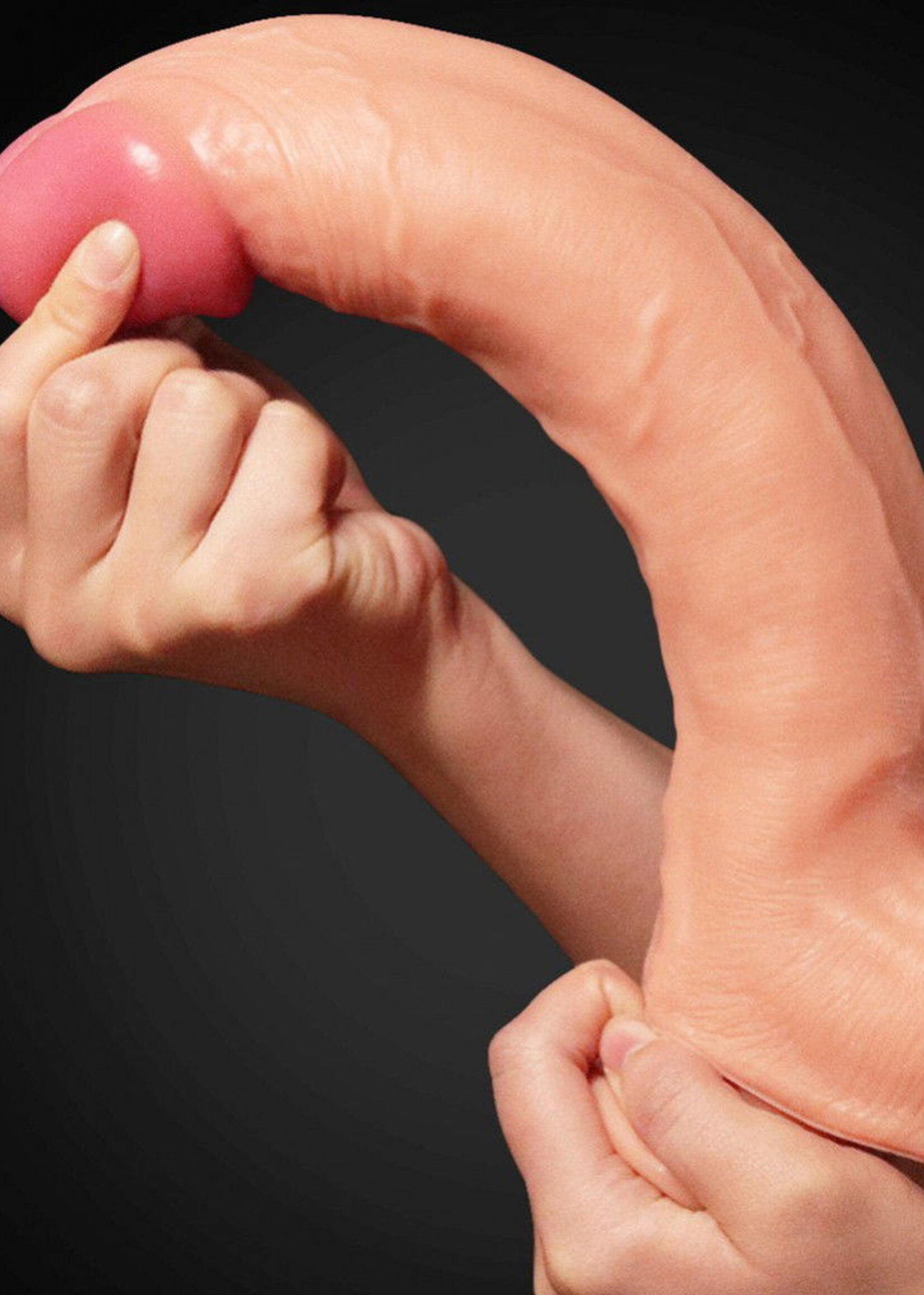 LoveToy Realistischer Dildo - 30,5 cm Ø5,3 cm