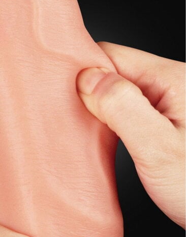 LoveToy Realistischer Dildo - 30,5 cm Ø5,3 cm