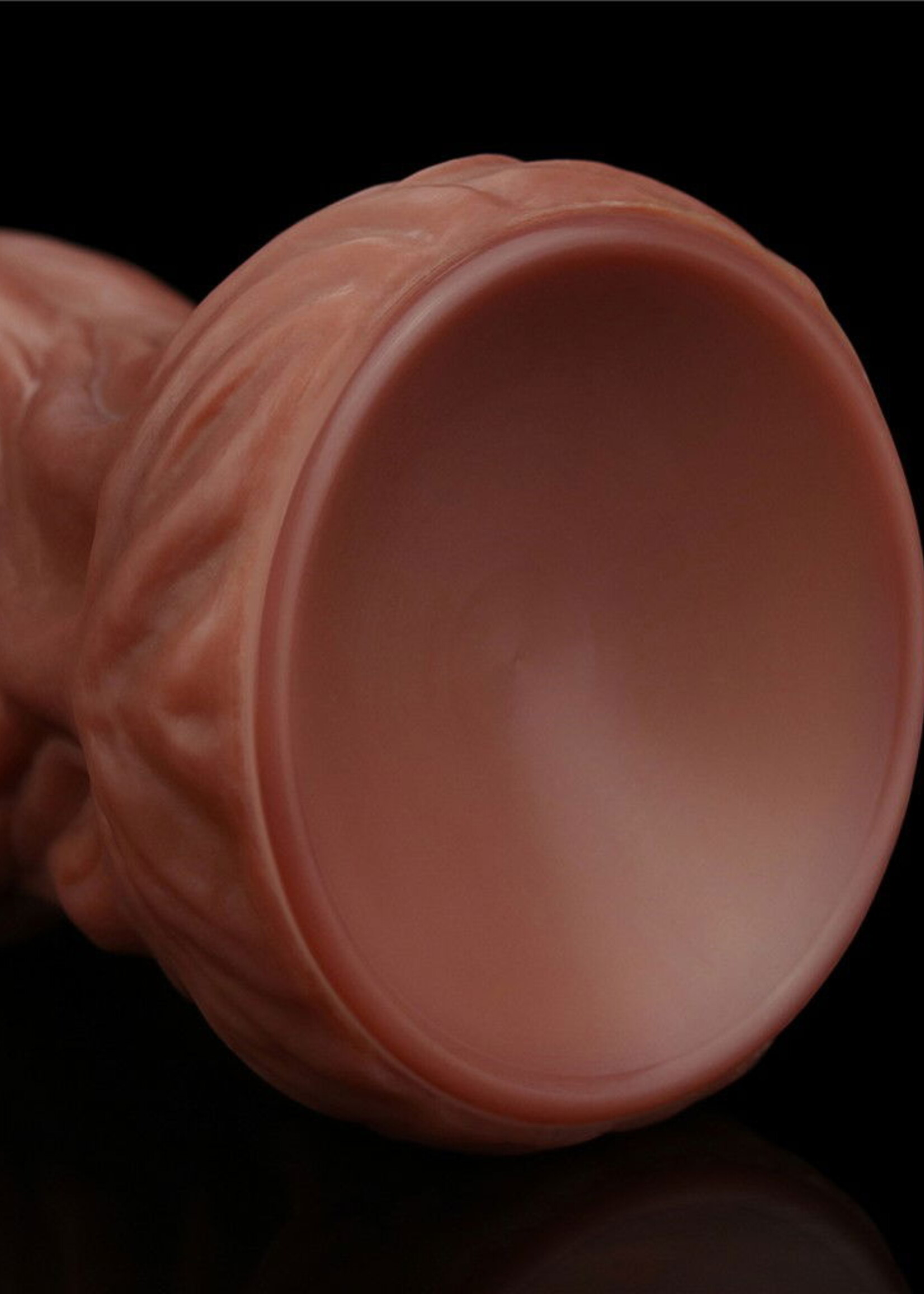 LoveToy Dildo mit Adern - Realistischer Dildo 24,5 cm Ø6,3 cm