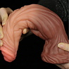 LoveToy LoveToy - Dildo with Veines 24 cm - Nude/Brown LoveToy LoveToy - Dildo with Veines 24 cm - Nude/Brown