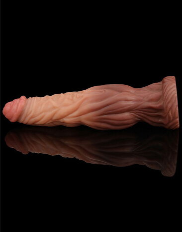 LoveToy LoveToy Dildo mit Adern - Realistischer Dildo 24,5 cm Ø6,3 cm