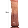 LoveToy LoveToy - Dildo with Veins 30 cm - Nude/Brown LoveToy LoveToy - Dildo with Veins 30 cm - Nude/Brown
