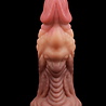 LoveToy Gode veiné 18 cm - Nude/Marron