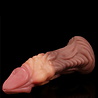 LoveToy Gode veiné 18 cm - Nude/Marron