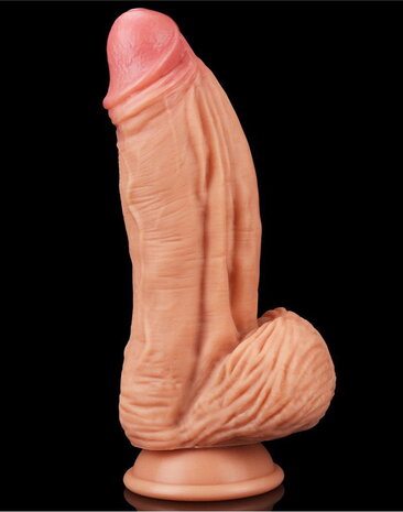 LoveToy Dildo met aderen - Realistische dildo 24,5 cm Ø7,5 cm LoveToy Dildo met aderen - Realistische dildo 24,5 cm Ø7,5 cm